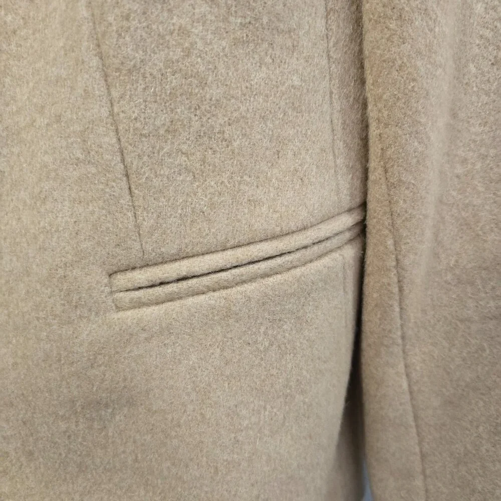 NWT Talbots 100% Camel Hair suit with skirt, size 4P - Picture 5 of 15